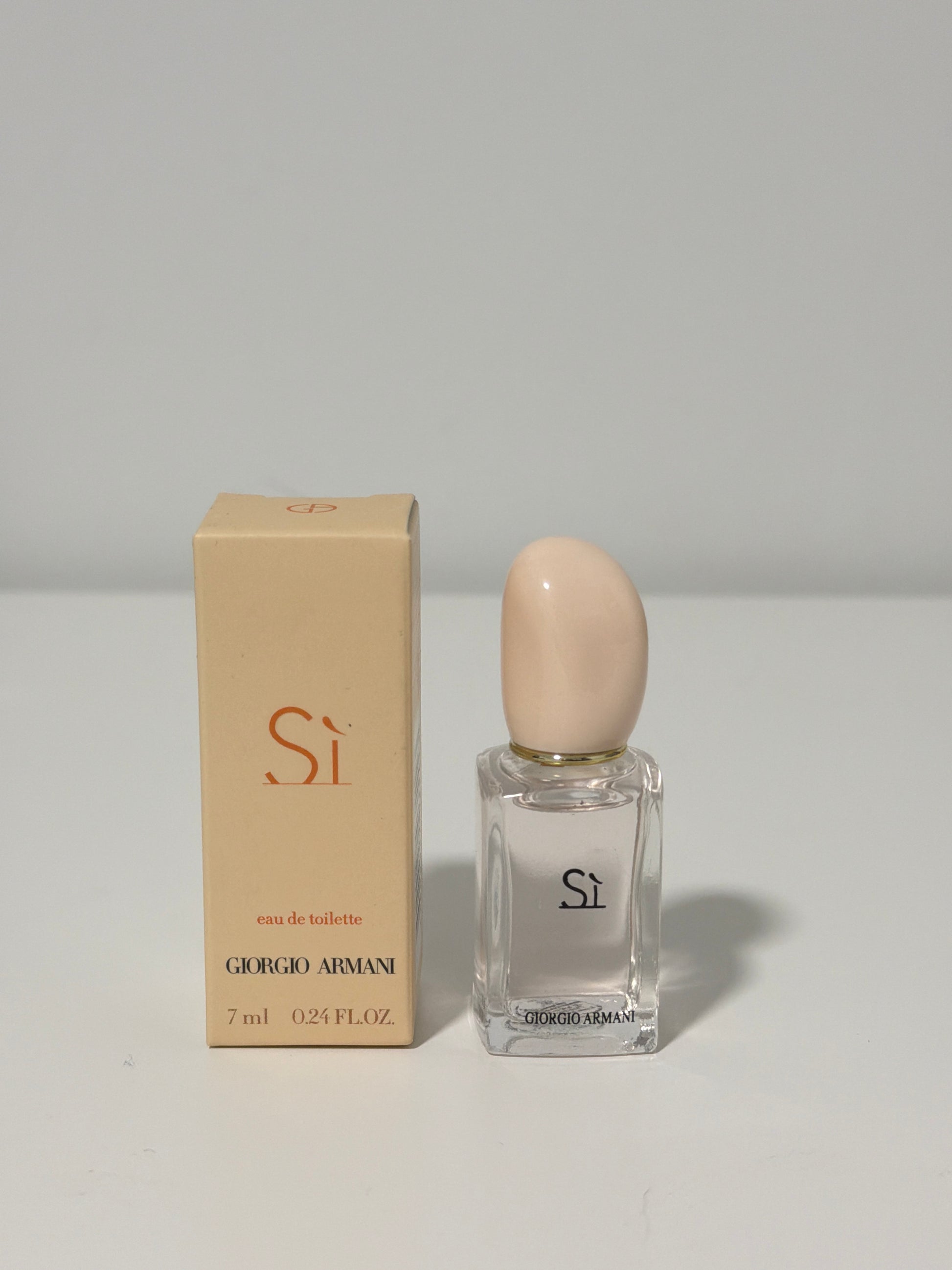 Giorgio Armani Sì Mini Perfume 7ml bottle and box