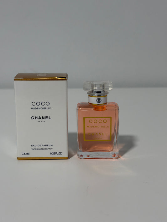 Chanel Coco Mademoiselle Mini Perfume 7.5ml bottle and box